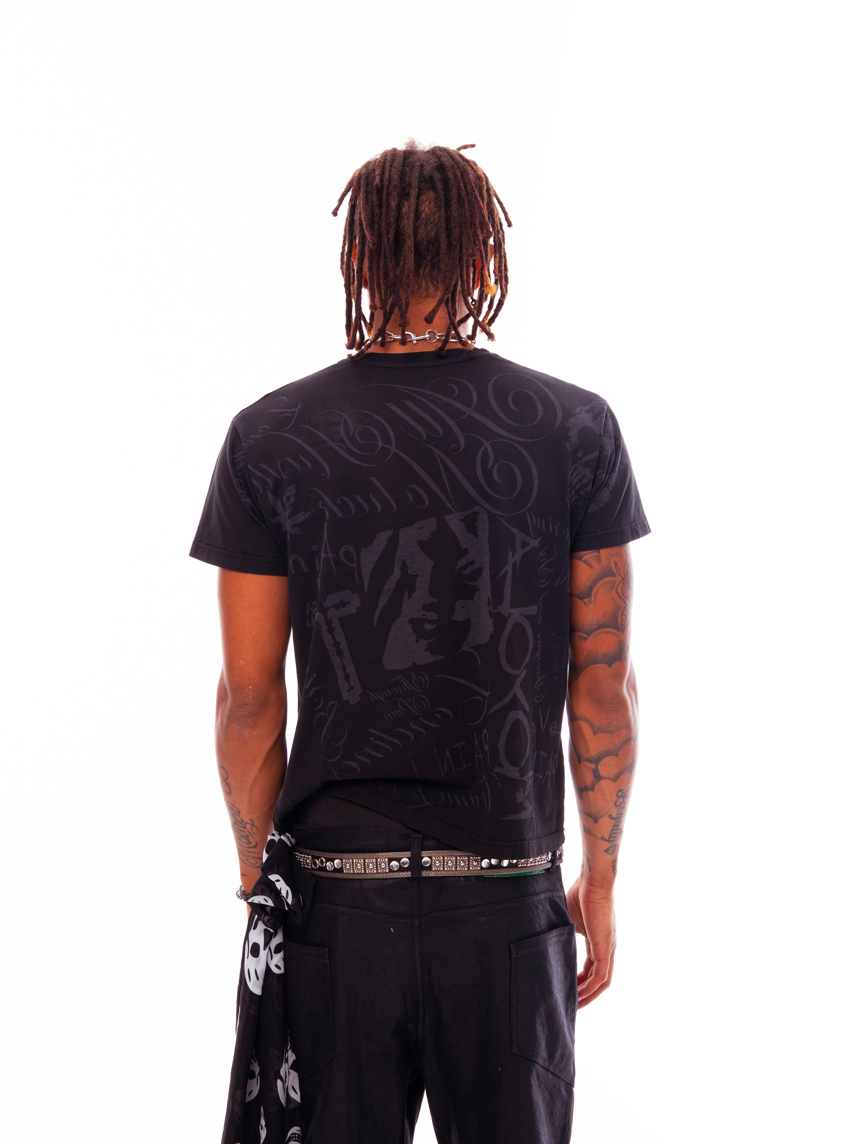 ALL HUSTLE NO LUCK TEE